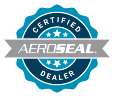 certified Aeroseal dealer badge
