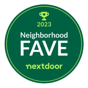 2023 neighborhood fave nextdoor logo