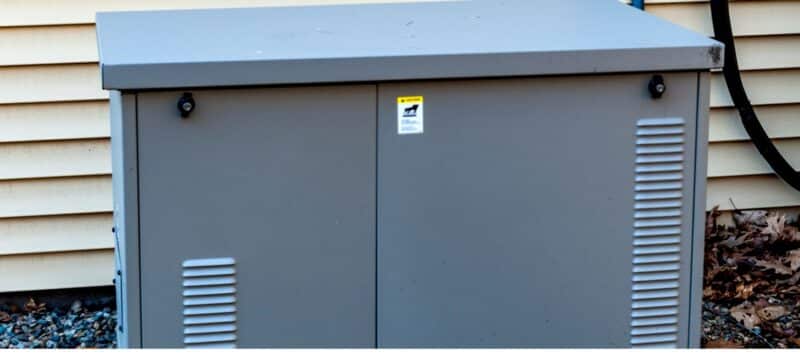 backup generator outdoor unit