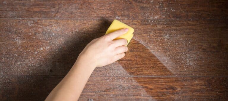 dust accumulating in a home due to an older hvac system