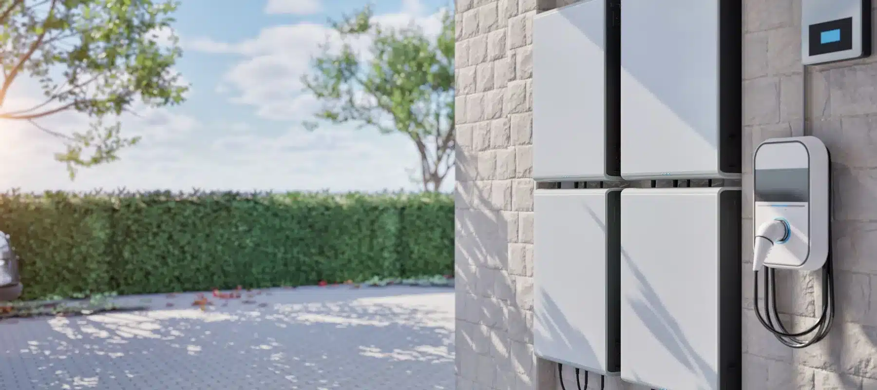 Home electric vehicle charging station setup