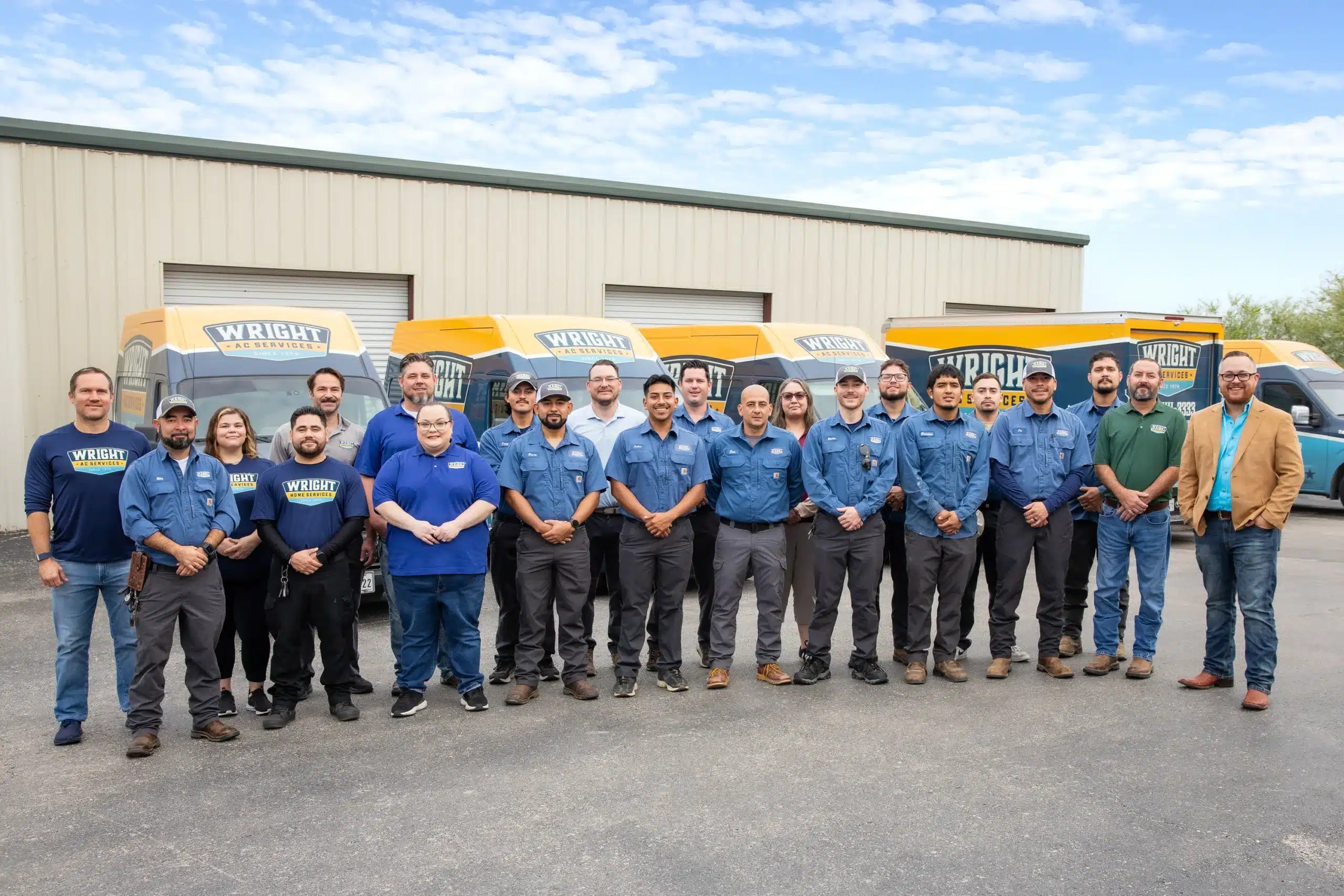 Wright Home Services team photo 2026